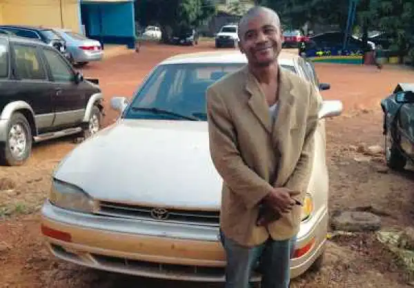 Smiling thief! Police arrest car thief who uses special unlock device